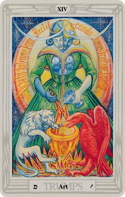 Thoth Tarot - Art