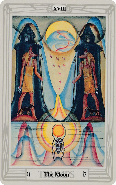 Thoth Tarot - The Moon