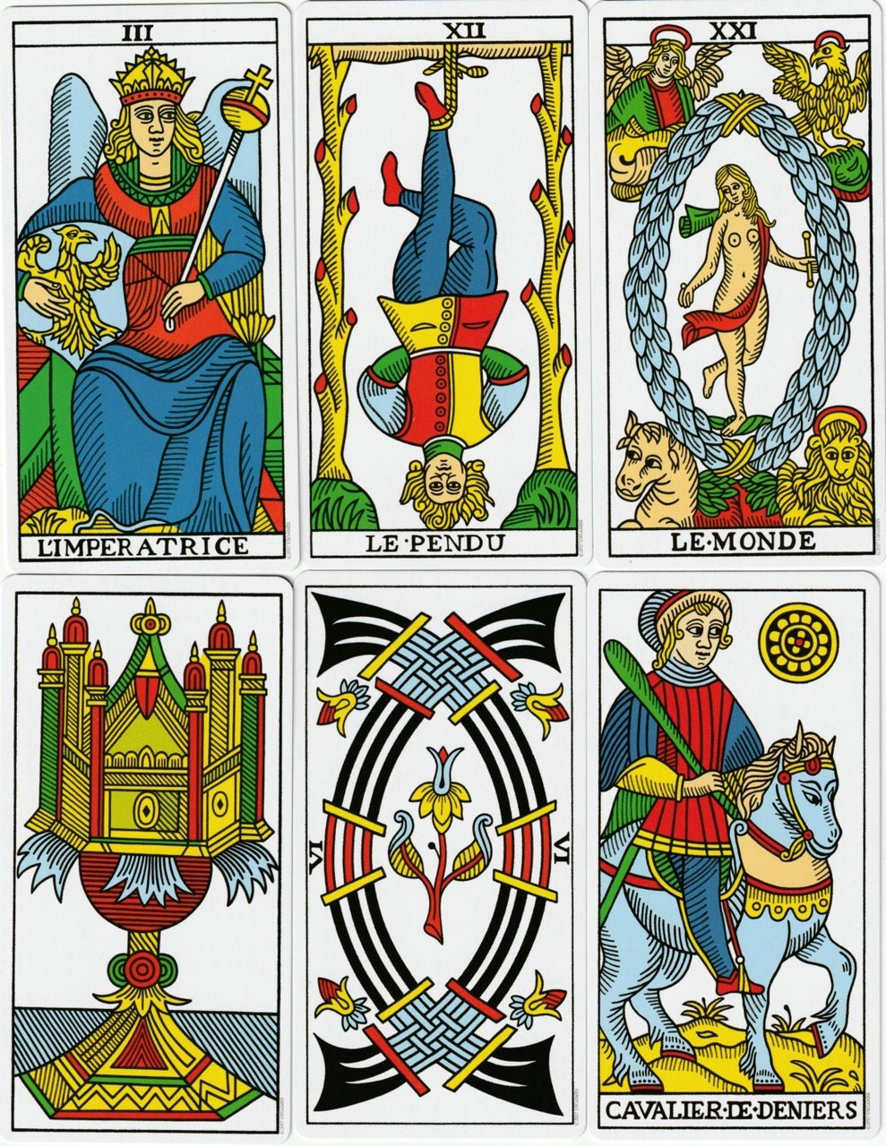 Tarot de Marseille spread